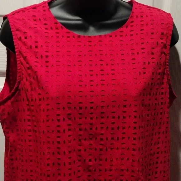 Cynthia Rowley Sleeveless Top M - Picture 2 of 6